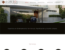 Tablet Screenshot of leonsol.com